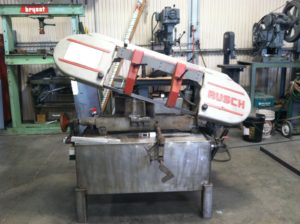 sawing sheet metal