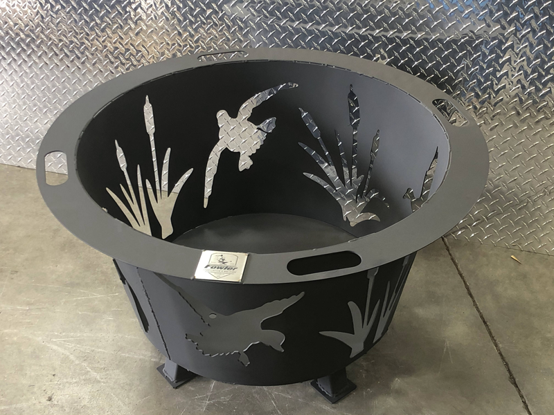 duck fire pit