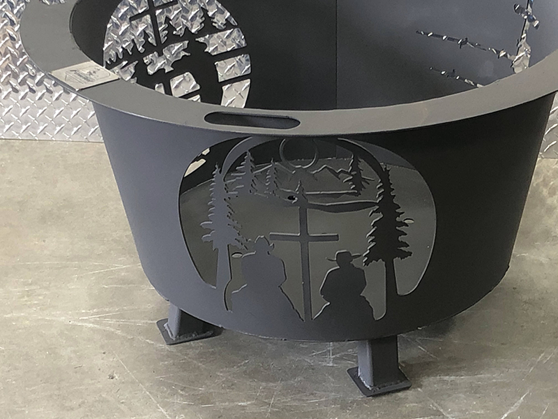 cowboy fire pit